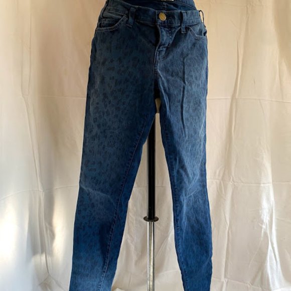 Current/Elliot The Ankle Skinny - Sapphire Cheetah - Picture 9 of 11